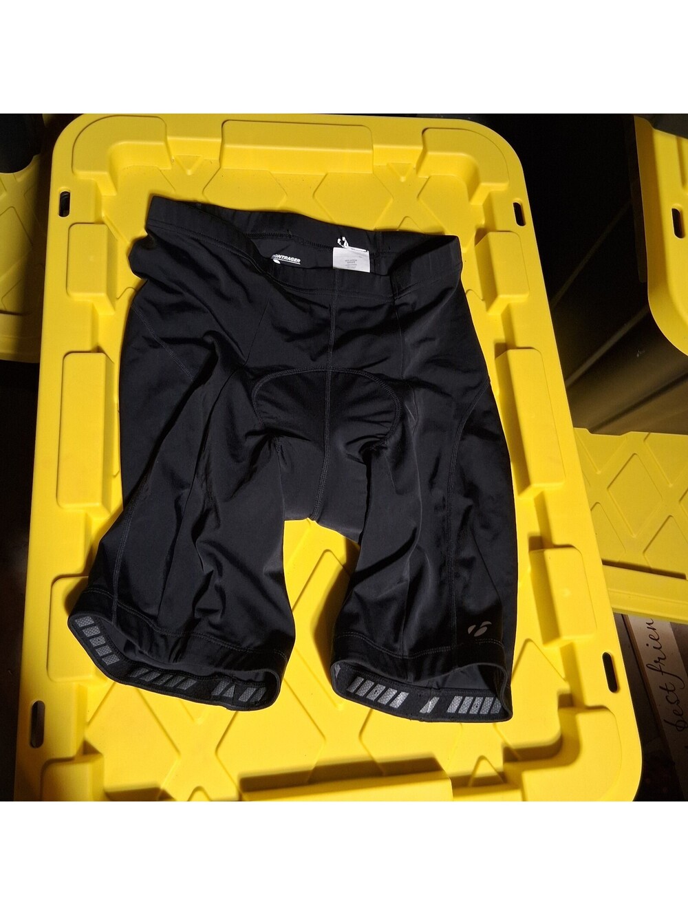 Bontrager Solstice Mens Cycling Shorts Size L Black Padded Chamois Bike Short
